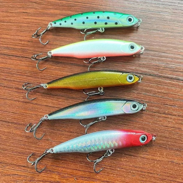 Compact Sinking Pencil Fishing Lure