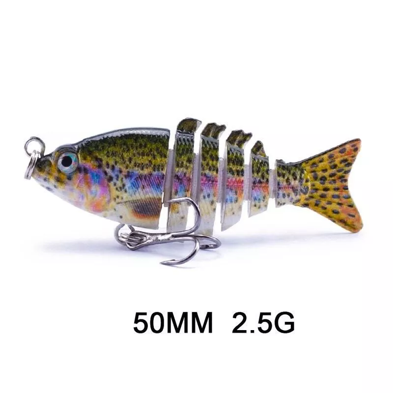 Compact 5cm 2.5g Jointed Swimbait