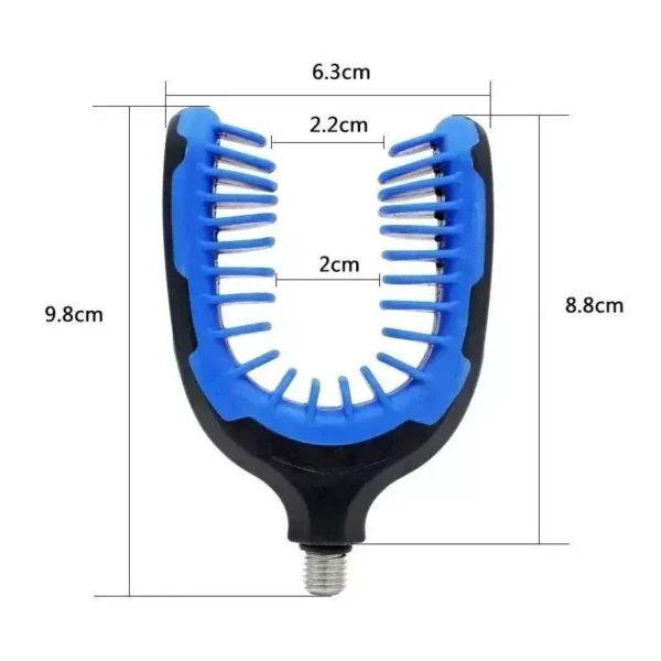 Silicone Carp Fishing Rod Rest Gripper for Pod Holder
