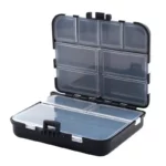 Compact Double-Sided Fishing Tackle Box: Portable Lure & Hook Organizer