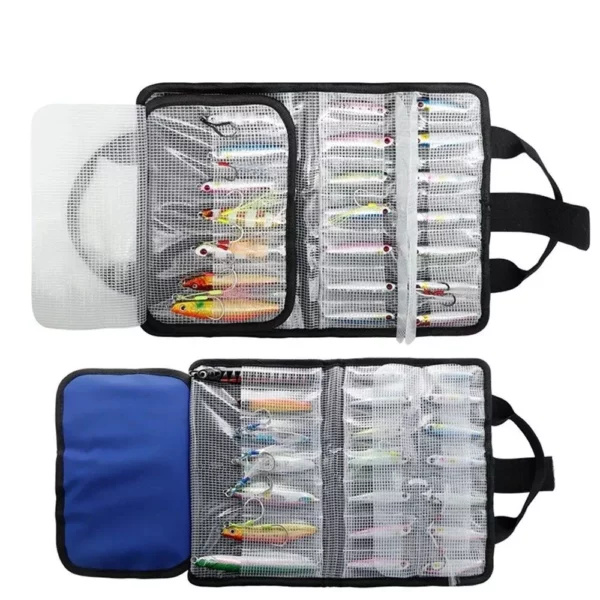 Compact Multi-Purpose Fishing Lure and Jig Storage Wallet