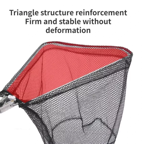 Portable Aluminum Triangular Fishing Net – Collapsible & Retractable