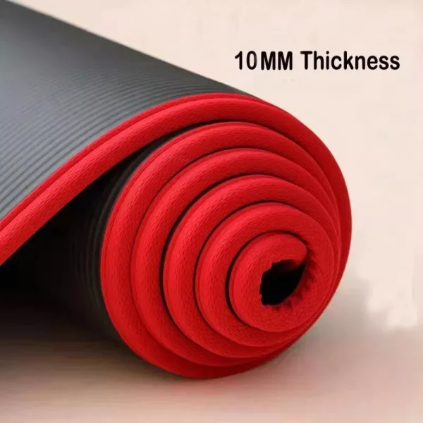 10mm Thick Non-Slip Yoga & Acupressure Mat: Versatile Fitness and Meditation Pad