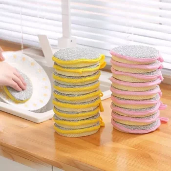 Eco-Friendly Double-Sided Dishwashing Sponges