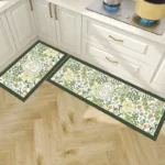 Floral Nordic Kitchen & Living Room Rug