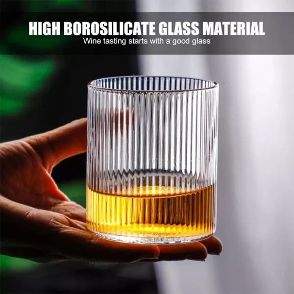 Versatile High Borosilicate Glass Cup – Heat-Resistant, Multi-Use Drinkware