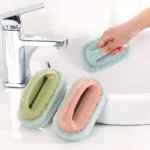 Multi-Purpose Sponge Brush for Glass, Kitchen, and Bathroom Cleaning