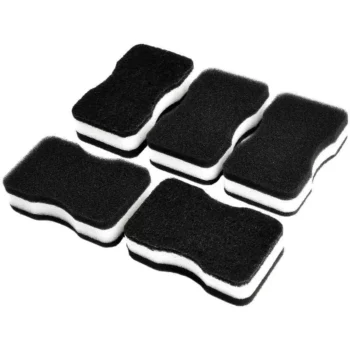 Multi-Purpose Black Dish Sponge Scouring Pad