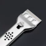 Versatile Glass and Tile Cleaning Scraper with Stainless Steel Blades