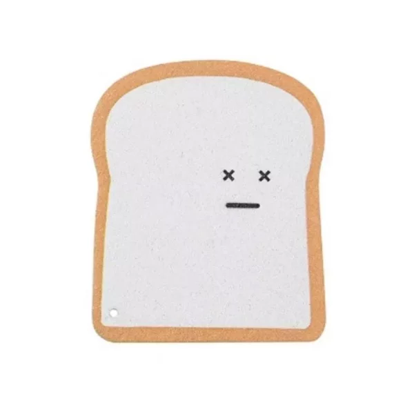 Eco-Friendly Bread Cartoon Dishcloth & Sponge