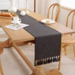 Luxury Handwork Tassels Table Runner