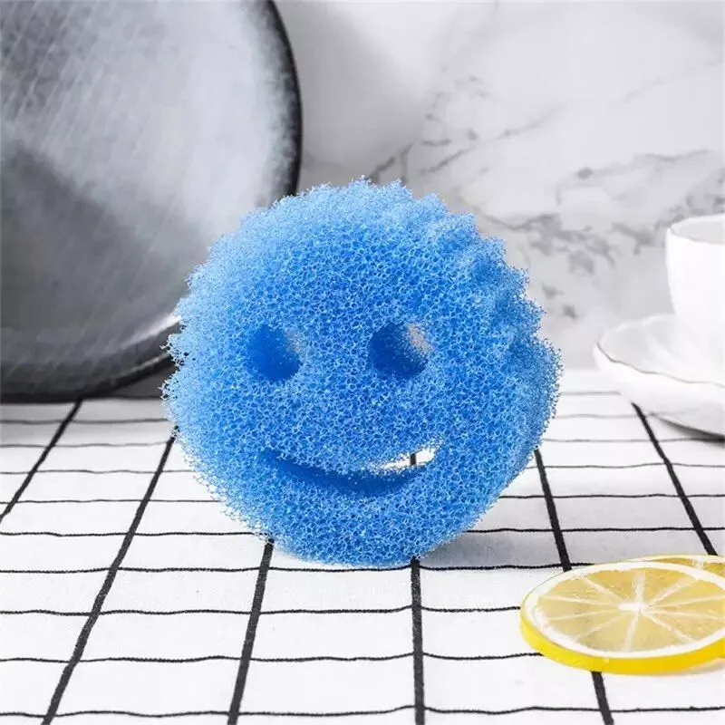 Multi-Purpose Smiley Face Cleaning Sponge