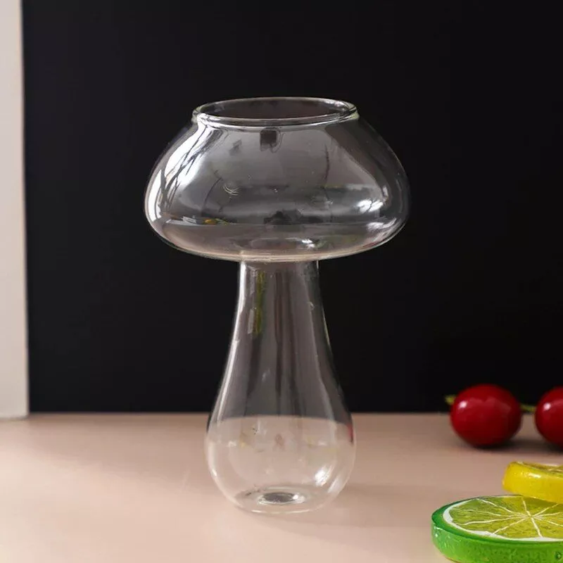 Enchanting Mushroom Cocktail Glass – 260ml Novelty Drinkware for Parties and Events