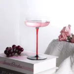 Elegant Crystal Cocktail Glasses - Multipurpose Goblets for Special Occasions