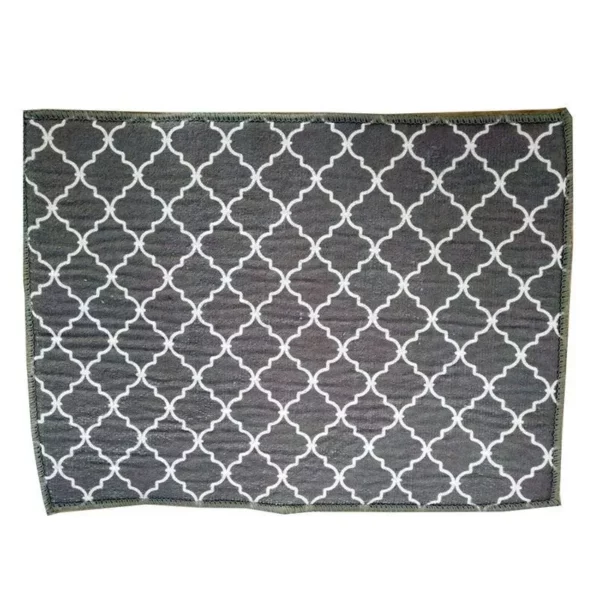 Premium Eco-Friendly Microfiber Dish Drying Mat, 30x40cm – Gray