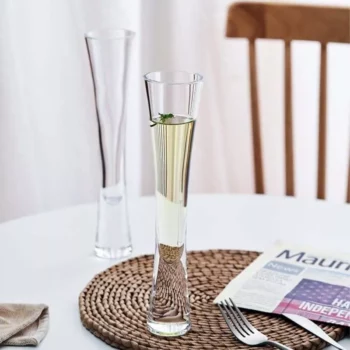 Ereganto Glitter Champagne Flutes – Elegant Bubble Wine Glasses for Celebrations and Daily Elegance