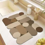 European Chic Quick-Dry & Super Absorbent Kitchen Mat