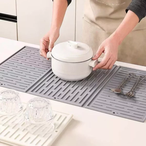 Modern Silicone Dish Drying Pad