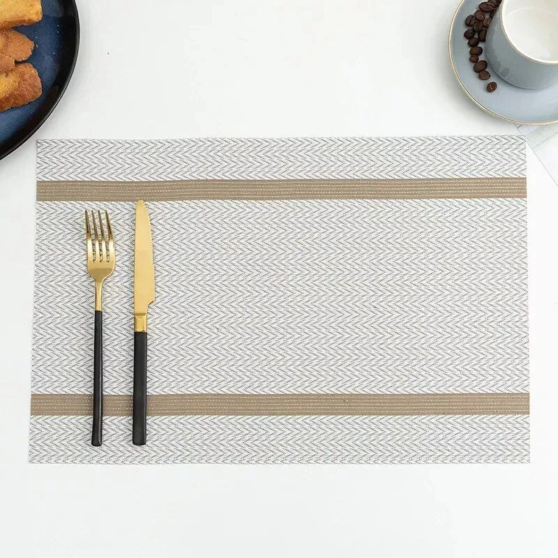 Elegant Polyester Placemats for Dining – Durable, Eco-Friendly Table Mats for Home & Party Decor
