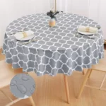 Elegant Round Moroccan Tablecloth