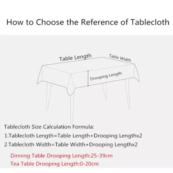 Modern Geometric Oxford Tablecloth
