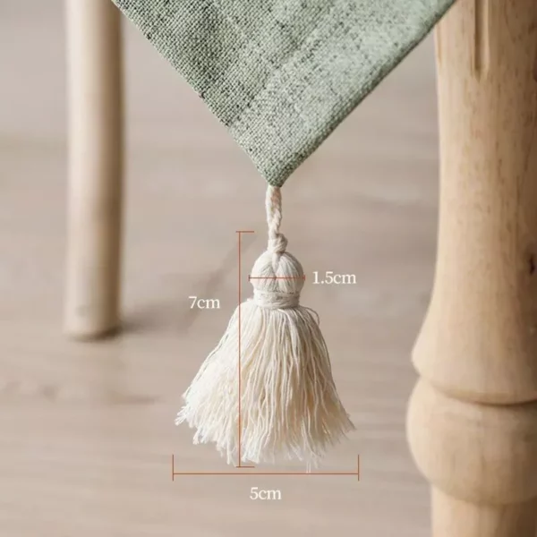 Elegant Cotton-Linen Blend Waterproof & Anti-Scald Tablecloth