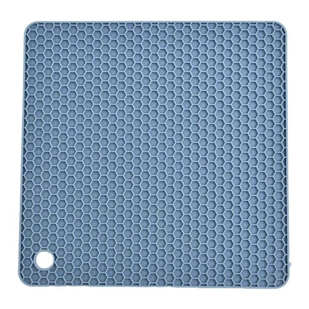 Heat-Resistant Silicone Placemat – Non-Slip Square Table Mat for Kitchen