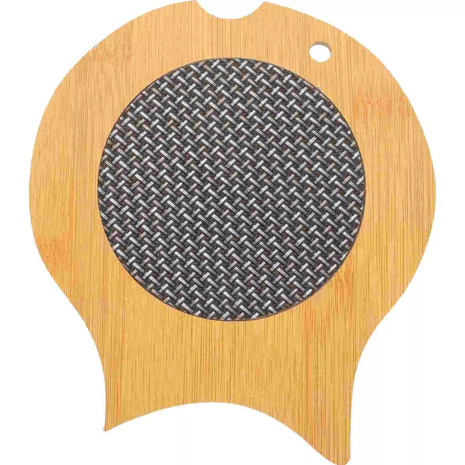 Bamboo Multi-Purpose Trivets for Kitchen and Dining – Round Classic Style Coasters and Hot Pot Holders
