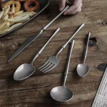 Elegant 304 Stainless Steel Cutlery Set