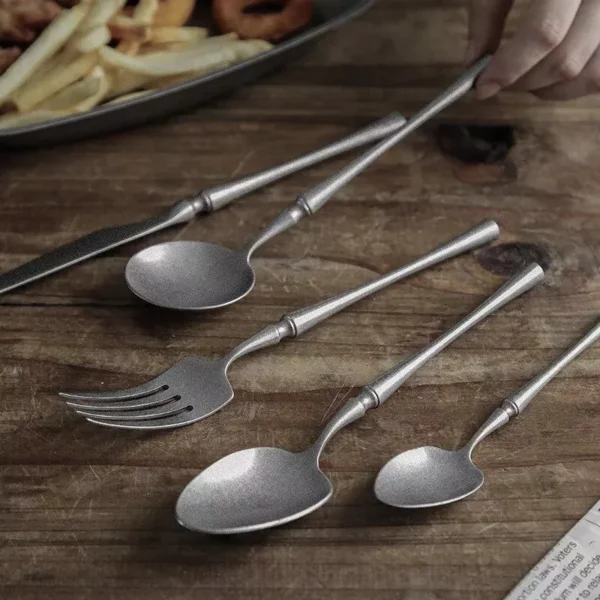 Elegant 304 Stainless Steel Cutlery Set