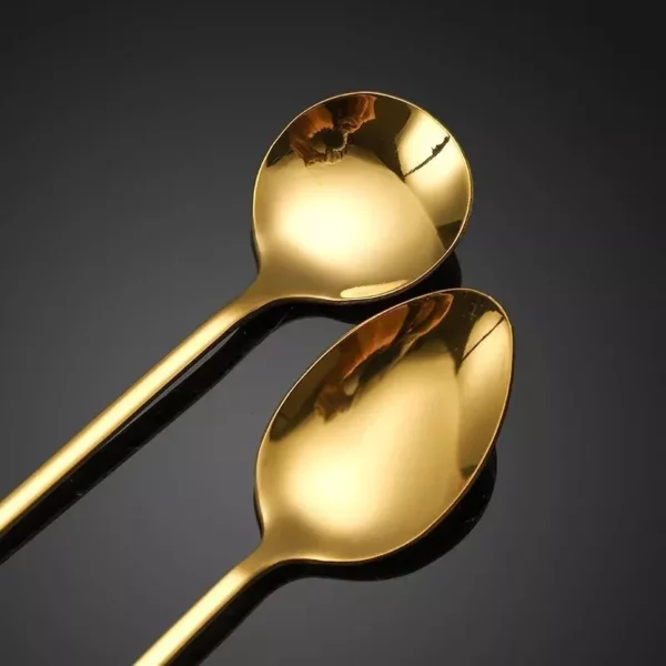 Charming Heart-Shaped Stainless Steel Spoon