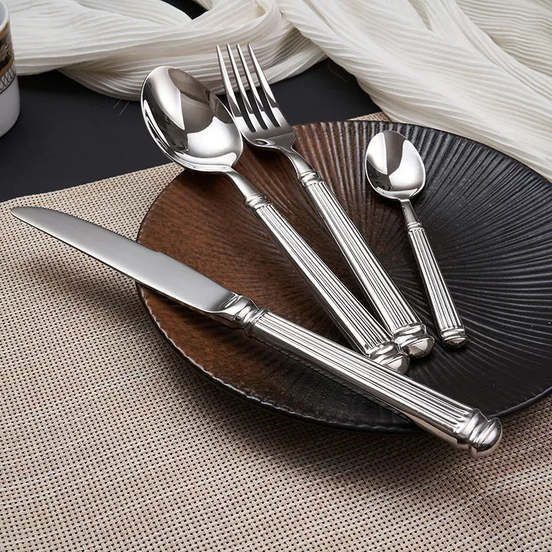 Luxury 18/10 Stainless Steel 4-Piece Cutlery Set