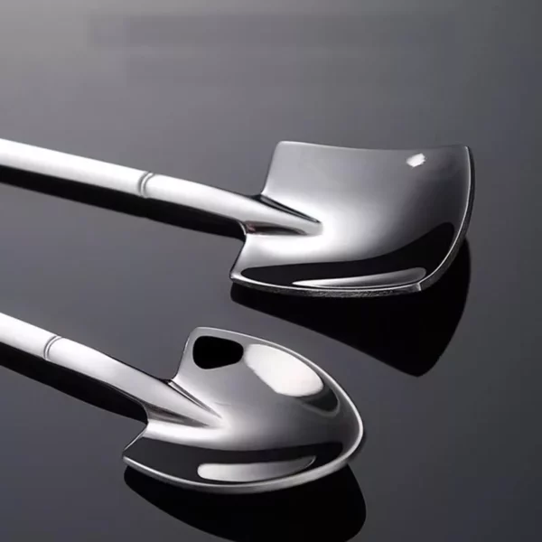 Creative Stainless Steel Shovel Spoon Set