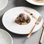 Elegant Nordic Ceramic Deep Plate