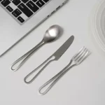 Elegant Stainless Steel Flatware Set