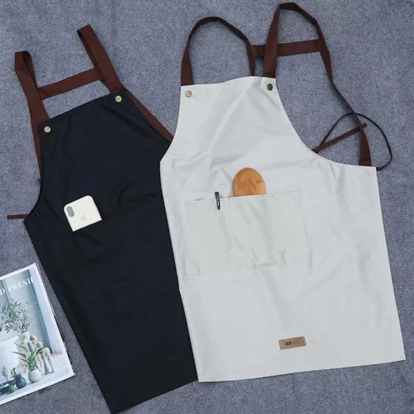 Multi-Purpose Waterproof and Oil-Resistant Kitchen Apron - Image 4