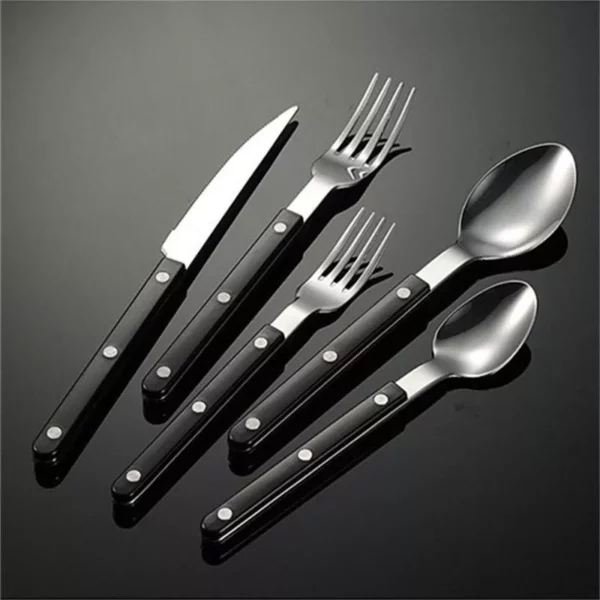 Elegant Western Stainless Steel Cutlery Set