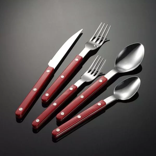 Elegant Western Stainless Steel Cutlery Set