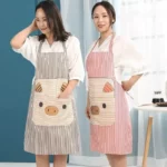 Cheerful Cartoon Waterproof Kitchen Apron