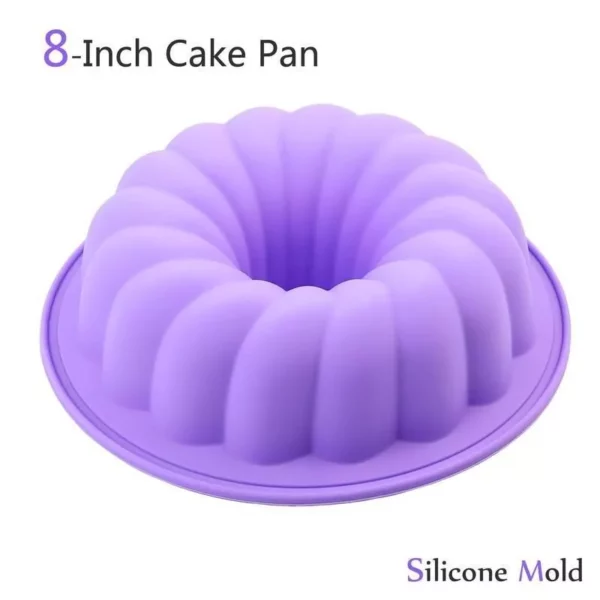8-Inch Versatile Silicone Cake Mold