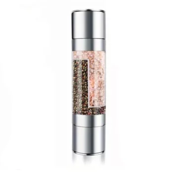 Stainless Steel 2-in-1 Salt and Pepper Grinder