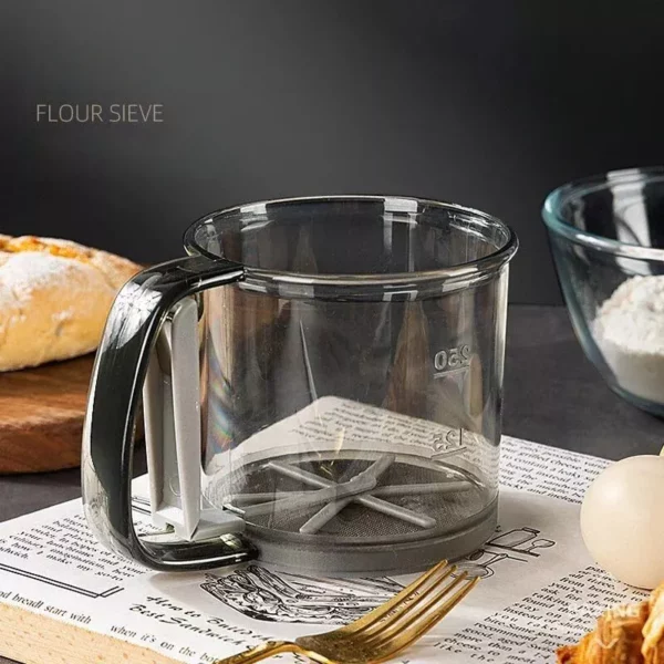 Handheld Semi-Automatic Flour & Sugar Sifter