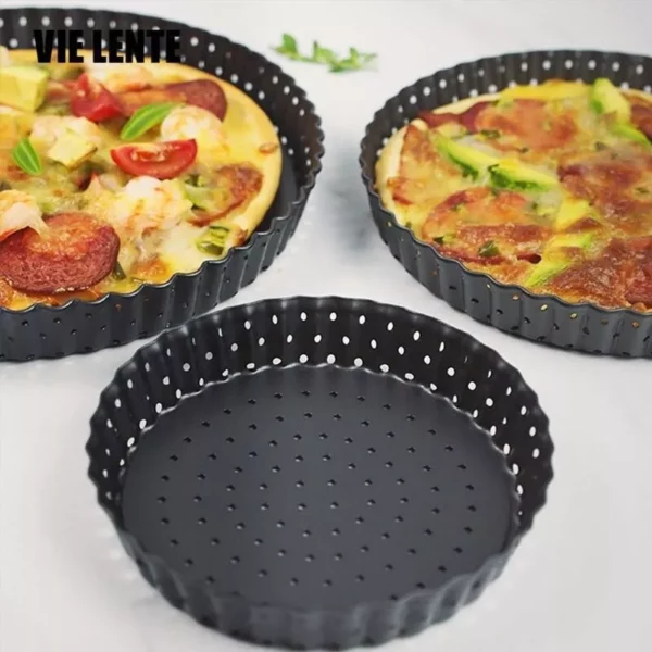 Versatile Non-Stick Carbon Steel Pizza and Baking Pan