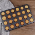 Deluxe 24-Cavity Non-Stick Cupcake and Muffin Baking Pan