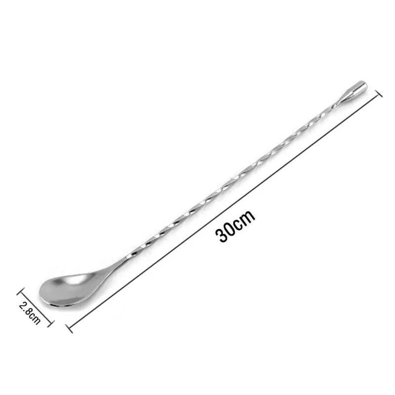 Stainless Steel Cocktail Stirring Spoon
