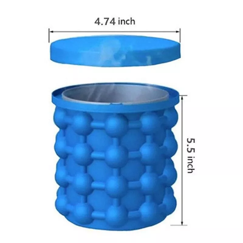 Efficient Silicone Ice Cube Maker