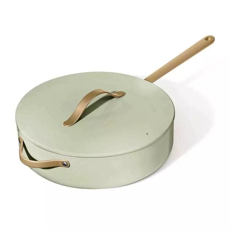 Elegant 5.5 Quart Ceramic Non-Stick Sauté Pan