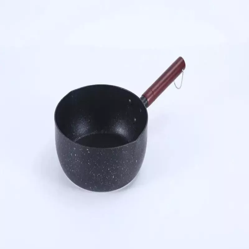 Japanese Non-Stick Multi-Color Snowflake Cooking Pot for Induction & Gas Stoves