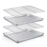 304 Stainless Steel Baking Tray with Cooling Rack