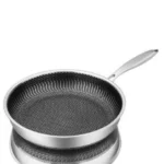 Stainless Steel Honeycomb Skillet